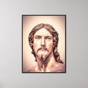 BÜSTE CHRISTUS DES ERLÖSERS von MICHELANGELO 2026_ Leinwanddruck
