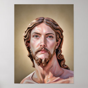 BÜSTE CHRISTUS DES ERLÖSERS von MICHELANGELO 2026_ Poster