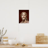 BÜSTE CHRISTUS DES ERLÖSERS von MICHELANGELO 2026_ Poster (Küche)