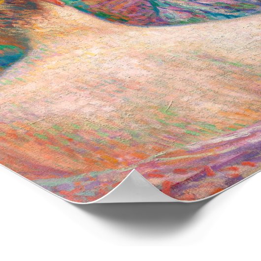 Buste de Nu | Theo van Rysselberghe Poster (Ecke)