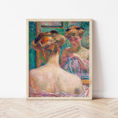 Buste de Nu | Theo van Rysselberghe Poster