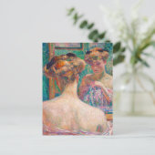 Buste de Nu | Theo van Rysselberghe Postkarte (Stehend Vorderseite)