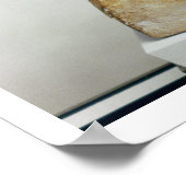 Büste der Königin Nefertiti, seitliche Sicht vom S Poster (Ecke)