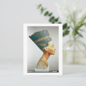 Büste der Königin Nefertiti, seitliche Sicht vom S Postkarte (Stehend Vorderseite)