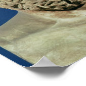 Büste der Sophokles Poster (Ecke)