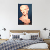 Büste des Kaisers Caligula aus Thrakien, c.39-40 n Leinwanddruck (Insitu (Schlafzimmer))