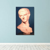 Büste des Kaisers Caligula aus Thrakien, c.39-40 n Leinwanddruck (Insitu (Holzboden))