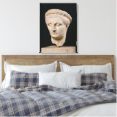 Büste des Kaisers Claudius aus Thasos Leinwanddruck (Insitu (Schlafzimmer))