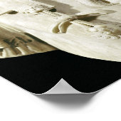 Büste des Kaisers Domitian Poster (Ecke)