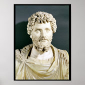 Büste des Kaisers Septimus Severus Poster (Vorne)