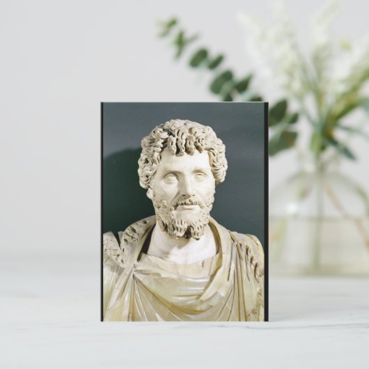 Büste des Kaisers Septimus Severus Postkarte (Stehend Vorderseite)