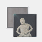 Büste einer Muttergöttin Magnet (Vorderseite/Rückseite)