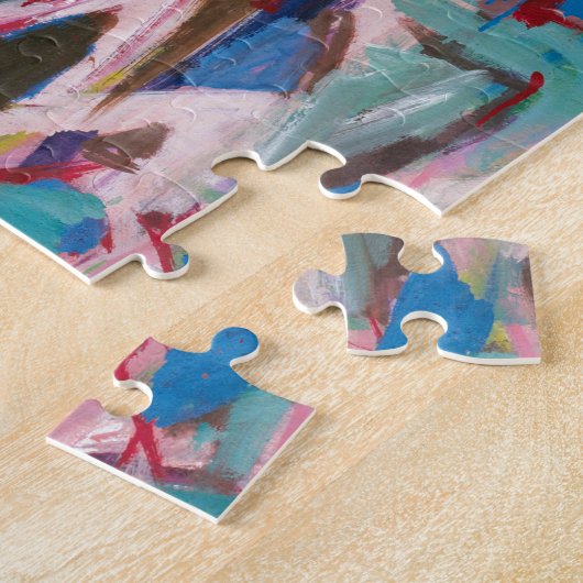 Büste eines farbigen Mädchens | Albert Müller Puzzle (Seite)