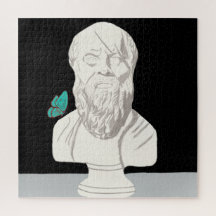 Büste eines griechischen Philosophen-Posters