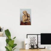 Büste eines Mannes Poster (Heimbüro)