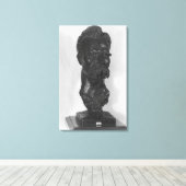 Büste Friedrich Nietzsches Deutsch Leinwanddruck (Insitu (Holzboden))