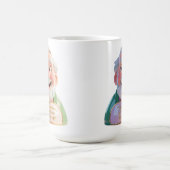 Büste mit Zitat für die Ehefrau im Ruhestand Kaffeetasse (Mittel)