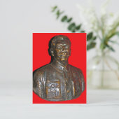 Büste Stalins Postkarte (Stehend Vorderseite)