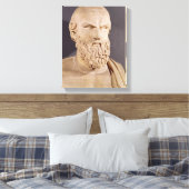 Büste von Aeschylus Leinwanddruck (Insitu (Schlafzimmer))