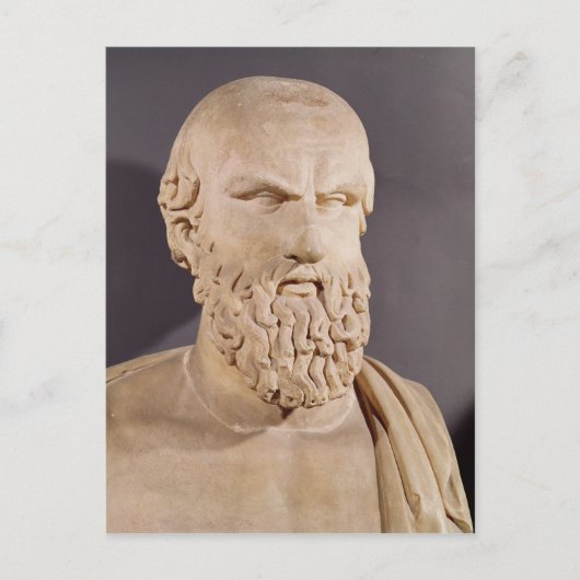 Büste von Aeschylus Postkarte (Vorderseite)