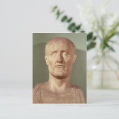 Büste von Alcibiades Postkarte (Stehend Vorderseite)