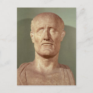 Büste von Alcibiades Postkarte