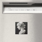 Büste von Antinous genannt "Antinous Mondragone" Magnet (In Situ (Geschirrspüler))