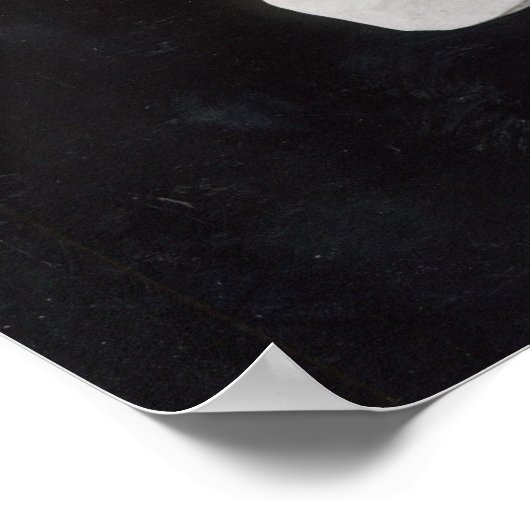 Büste von Antinous genannt "Antinous Mondragone" Poster (Ecke)