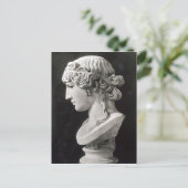 Büste von Antinous genannt "Antinous Mondragone" Postkarte (Stehend Vorderseite)