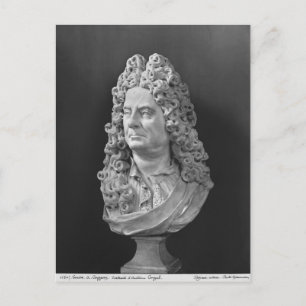 Büste von Antoine Coypel Postkarte