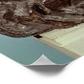 Büste von Auguste Rodin 1909 Poster (Ecke)