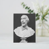 Büste von Auguste Vacquerie Postkarte (Stehend Vorderseite)