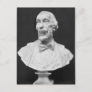 Büste von Auguste Vacquerie Postkarte