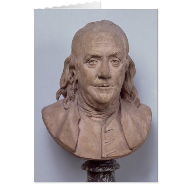 Büste von Benjamin Franklin 1778 (Vorne)