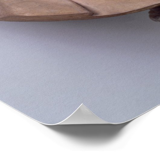 Büste von Benjamin Franklin 1778 Poster (Ecke)