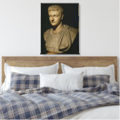 Büste von Caligula Leinwanddruck (Insitu (Schlafzimmer))