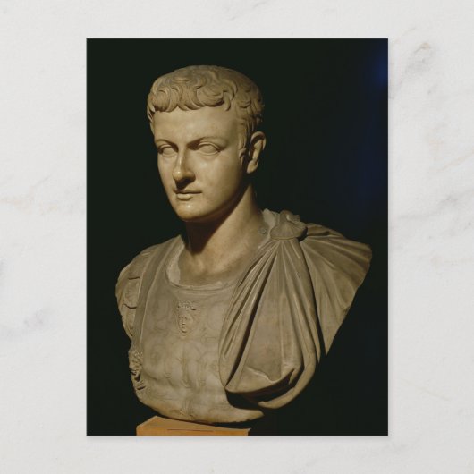 Büste von Caligula Postkarte (Vorderseite)