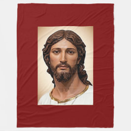 BUSTE VON CHRISTUS DEM ERLÖSER von MICHELANGELO 20 Fleecedecke