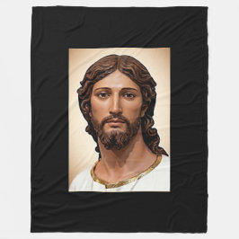 BUSTE VON CHRISTUS DEM ERLÖSER von MICHELANGELO 20 Fleecedecke