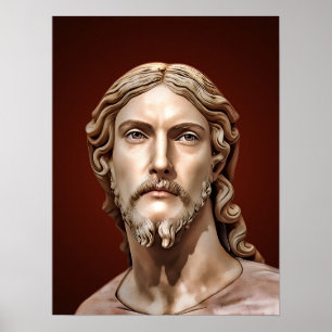 BUSTE VON CHRISTUS DEM ERLÖSER von MICHELANGELO 20 Poster