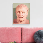 Büste von Eschinus, c.480-476 v. Chr. Leinwanddruck (Insitu (Wohnzimmer))