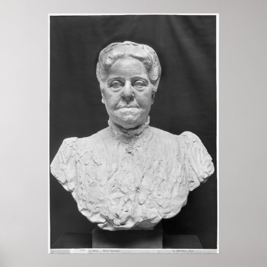 Büste von Frau Marie Laurent Poster (Vorne)