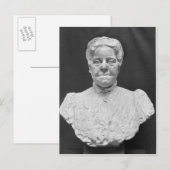 Büste von Frau Marie Laurent Postkarte (Vorne/Hinten)