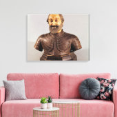 Büste von Henri IV Leinwanddruck (Insitu (Wohnzimmer))