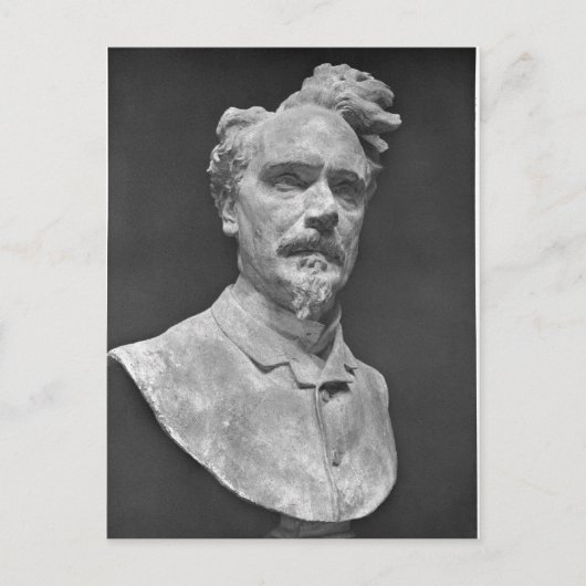 Büste von Henri Rochefort Postkarte (Vorderseite)