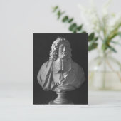 Büste von Jean-Baptiste Colbert de Torcy Postkarte (Stehend Vorderseite)