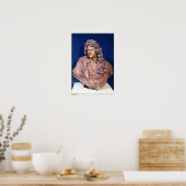 Büste von Jean Baptiste Lully Poster (Küche)