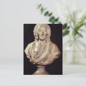 Büste von Jean-Philippe Rameau 1760 Postkarte (Stehend Vorderseite)