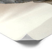 Büste von Johan Georg Wille Poster (Ecke)