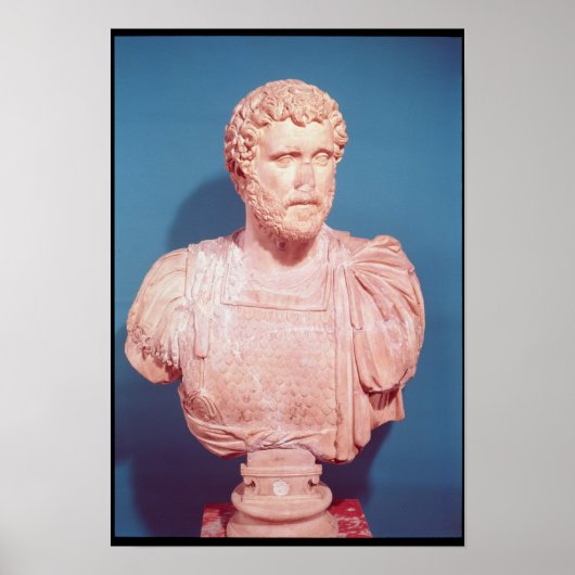 Büste von Kaiser Antoninus Pius Poster (Vorne)
